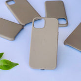 STONE GREY LEATHER CASE